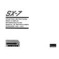 SANSUI SX-7 Owners Manual